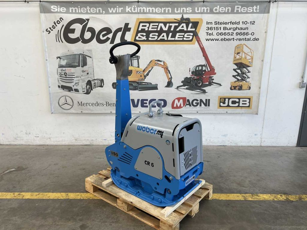 Weber CR 6 WSA Hatz-Diesel / 428 kg Rüttelplatte - Будівельна техніка: фото 1 Weber CR 6 WSA Hatz-Diesel / 428 kg Rüttelplatte - Будівельна техніка: фото 1