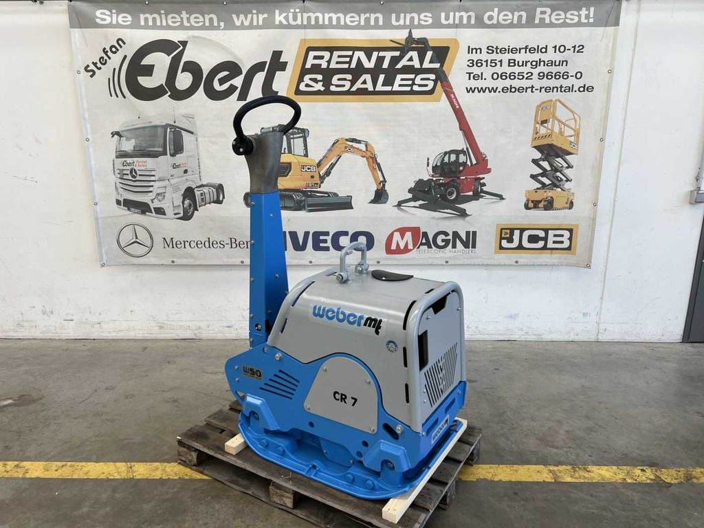 Weber CR 7 WSA Hatz-Diesel / 484 kg Rüttelplatte - Будівельна техніка: фото 1 Weber CR 7 WSA Hatz-Diesel / 484 kg Rüttelplatte - Будівельна техніка: фото 1