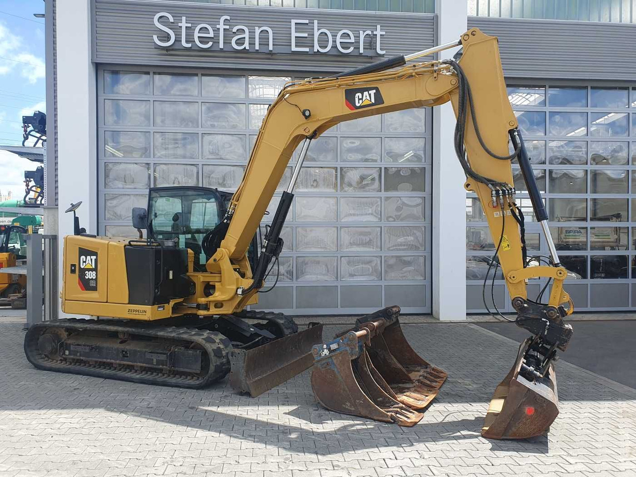 CAT 308CR / nur 3.272h! / Löffelpaket - Гусеничний екскаватор: фото 1 CAT 308CR / nur 3.272h! / Löffelpaket - Гусеничний екскаватор: фото 1