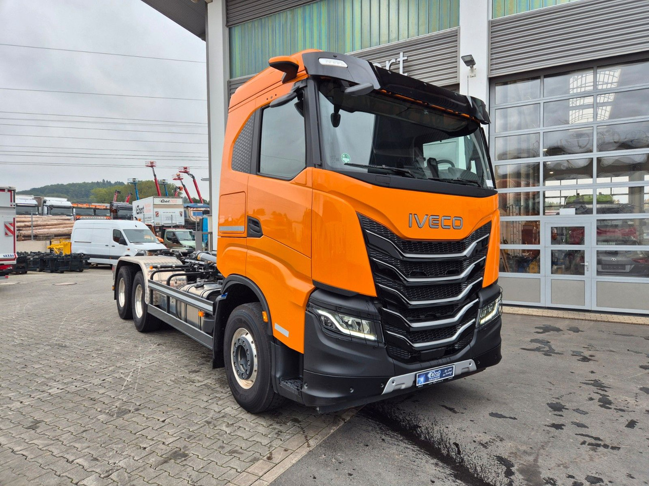 Iveco AS300X58Z/P HR ON+ 6x4 Meiller RS21.60 Funk AHK - Гаковий мультиліфт вантажівка: фото 4 Iveco AS300X58Z/P HR ON+ 6x4 Meiller RS21.60 Funk AHK - Гаковий мультиліфт вантажівка: фото 4