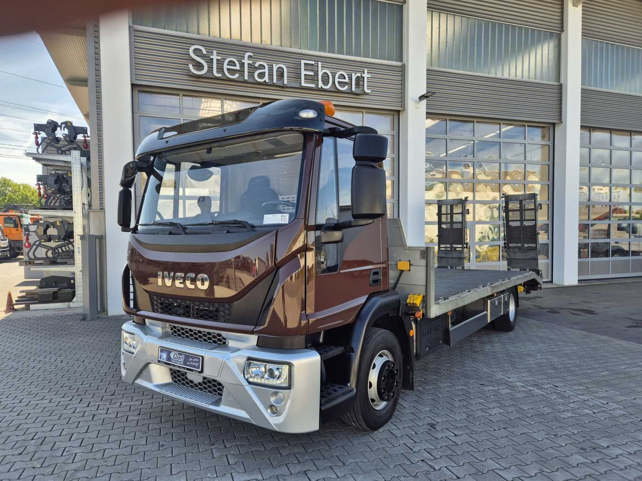 Iveco Eurocargo ML140E25/P Maschinentransporter Winde - Автовоз вантажівка: фото 1 Iveco Eurocargo ML140E25/P Maschinentransporter Winde - Автовоз вантажівка: фото 1