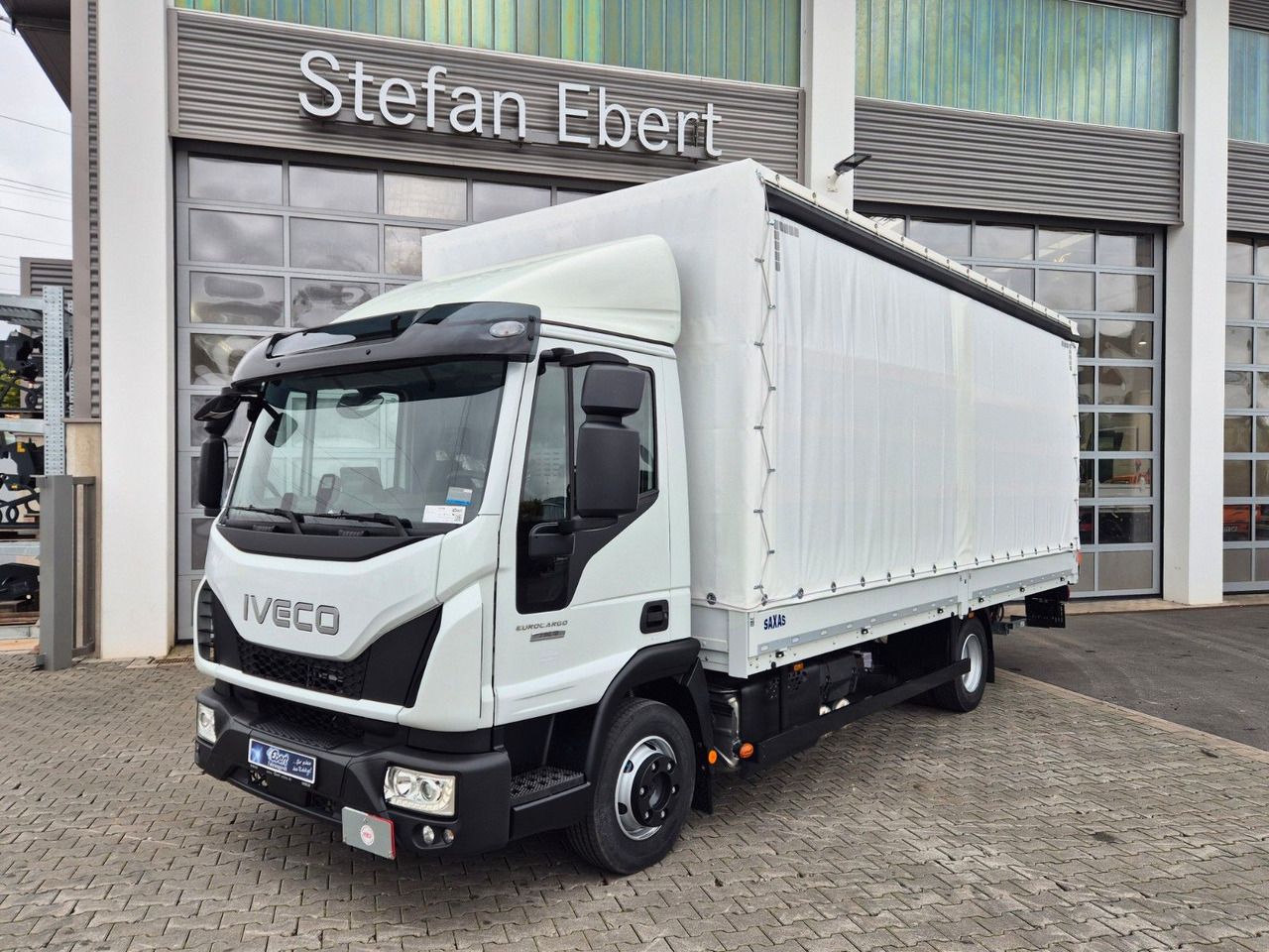 Iveco Eurocargo ML75E19/P LBW Spoiler Klima 3 Sitze - Тентований фургон: фото 1 Iveco Eurocargo ML75E19/P LBW Spoiler Klima 3 Sitze - Тентований фургон: фото 1