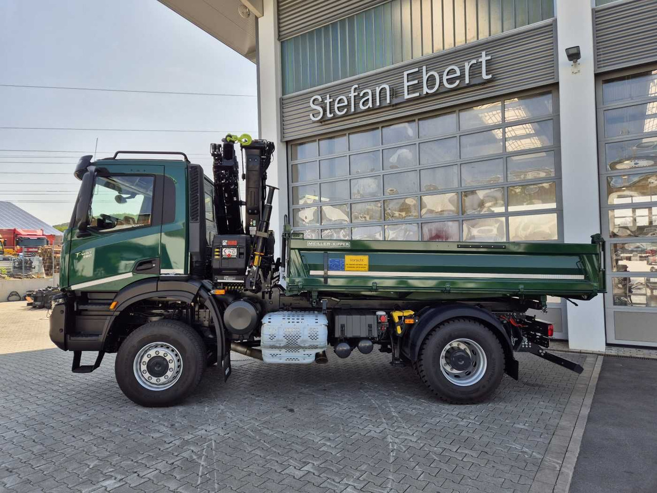 Iveco T-Way AD190T36W/P 4x4 HIAB X-HIDUO 118E-3 Funk - Самоскид вантажівка, Вантажівка з маніпулятором: фото 4 Iveco T-Way AD190T36W/P 4x4 HIAB X-HIDUO 118E-3 Funk - Самоскид вантажівка, Вантажівка з маніпулятором: фото 4