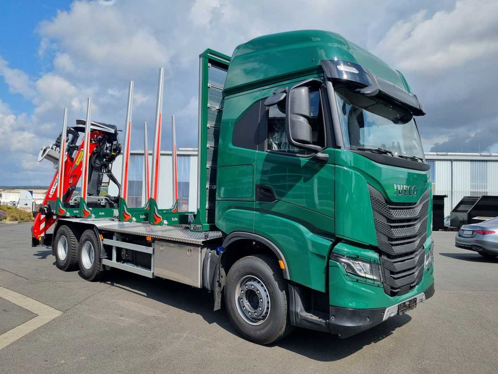 Iveco X-WAY AS300X57ZP ON+ 6x4 Palfinger Epsilon M12 Z Iveco X-WAY AS300X57ZP ON+ 6x4 Palfinger Epsilon M12 Z - Лісовоз, Вантажівка з маніпулятором: фото 2 Iveco X-WAY AS300X57ZP ON+ 6x4 Palfinger Epsilon M12 Z Iveco X-WAY AS300X57ZP ON+ 6x4 Palfinger Epsilon M12 Z - Лісовоз, Вантажівка з маніпулятором: фото 2