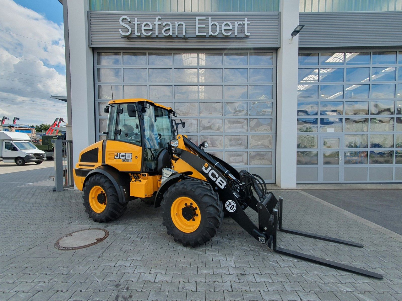 JCB 409 SV / Neufahrzeug / Gabel - Колісний навантажувач: фото 1 JCB 409 SV / Neufahrzeug / Gabel - Колісний навантажувач: фото 1