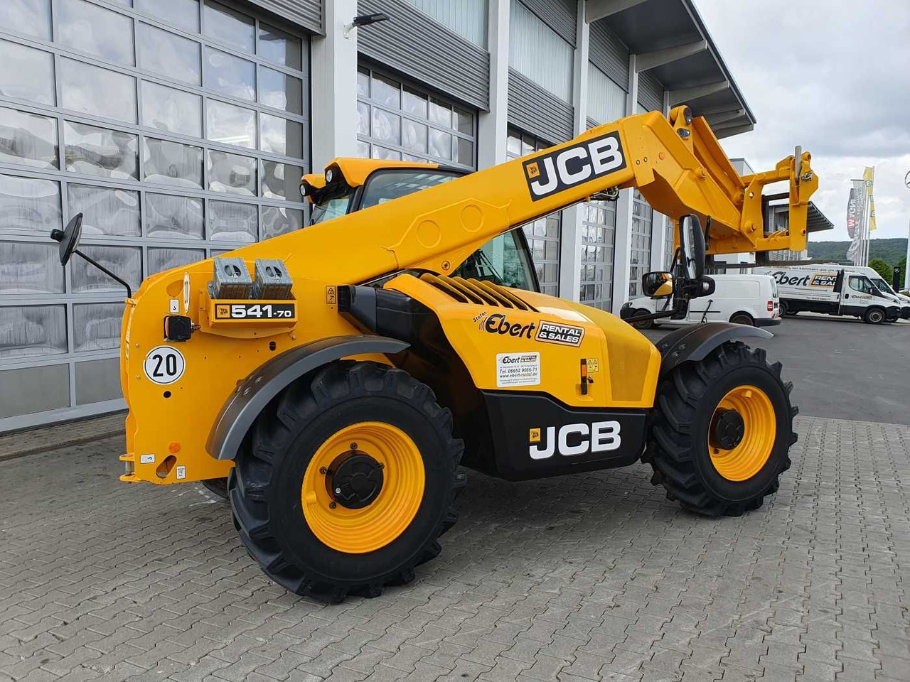 JCB 541-70 / nur 438h / 2022 / 4.100kg / 7m / 109PS - Навантажувач телескопічний: фото 2 JCB 541-70 / nur 438h / 2022 / 4.100kg / 7m / 109PS - Навантажувач телескопічний: фото 2
