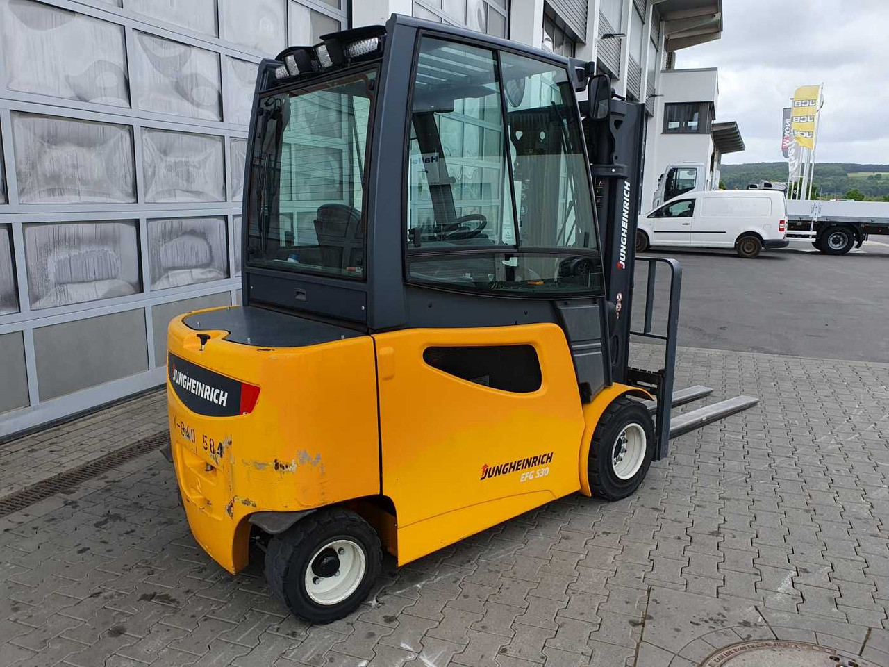 Jungheinrich EFG S30 / Triplex: 4.40m! / SS / nur 1.674h! - Електронавантажувач: фото 3 Jungheinrich EFG S30 / Triplex: 4.40m! / SS / nur 1.674h! - Електронавантажувач: фото 3
