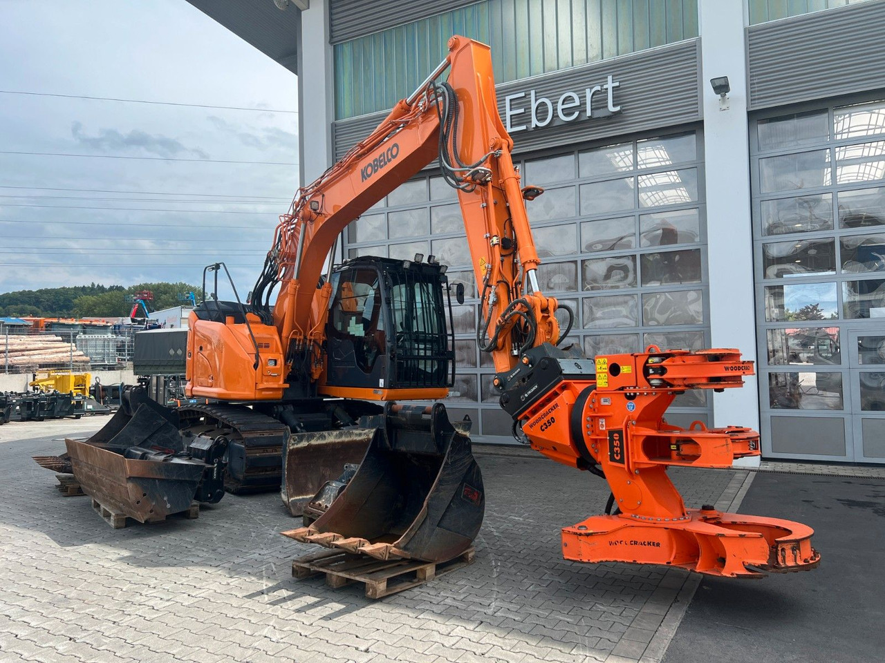 Kobelco ED160 BR-7 / nur 999h! / Woodcracker Löffelpaket - Гусеничний екскаватор: фото 2 Kobelco ED160 BR-7 / nur 999h! / Woodcracker Löffelpaket - Гусеничний екскаватор: фото 2