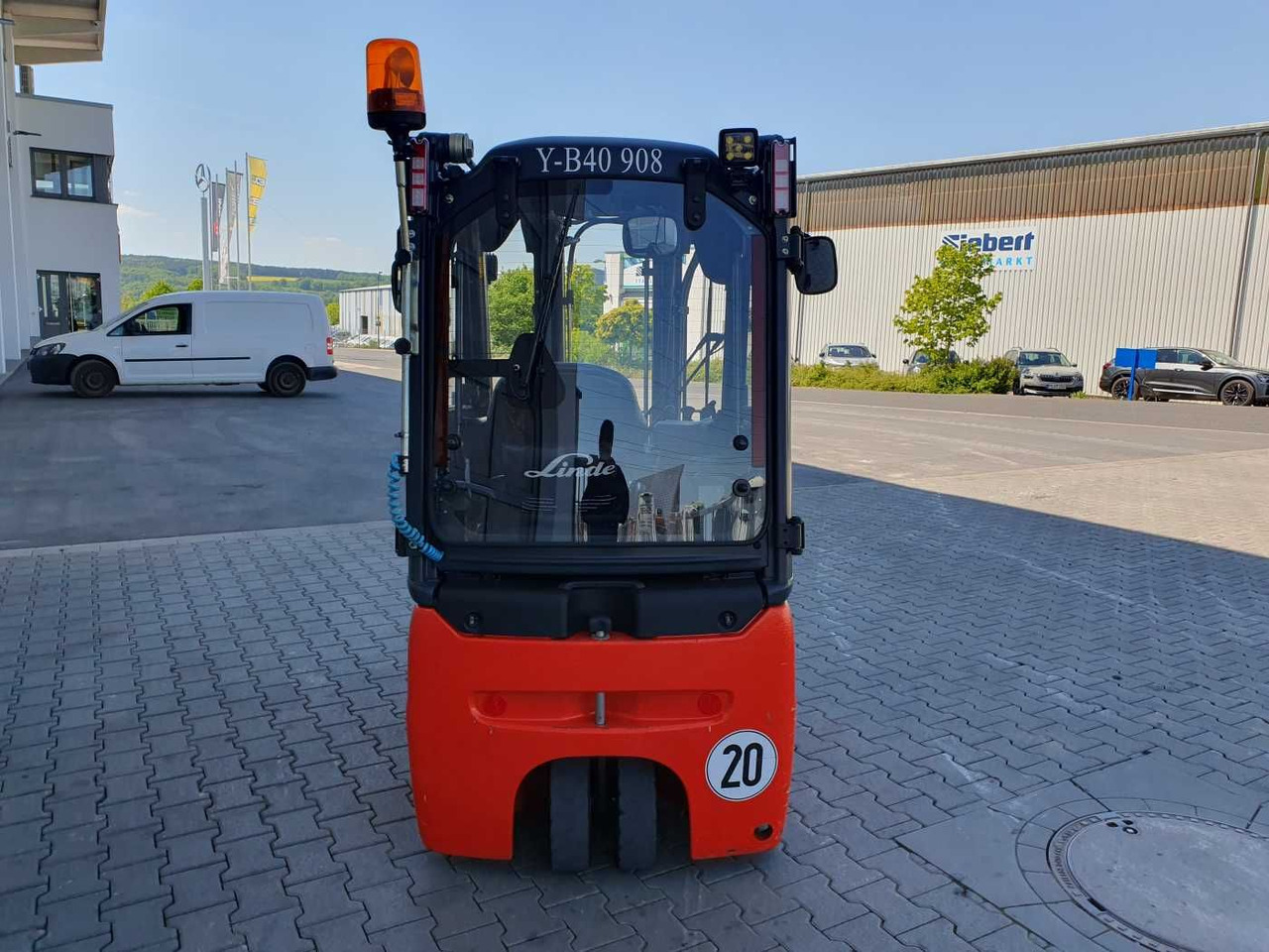 Linde E14 - 01 / Triplex: 4.10m! / SS / nur 1.003h! - Електронавантажувач: фото 5 Linde E14 - 01 / Triplex: 4.10m! / SS / nur 1.003h! - Електронавантажувач: фото 5