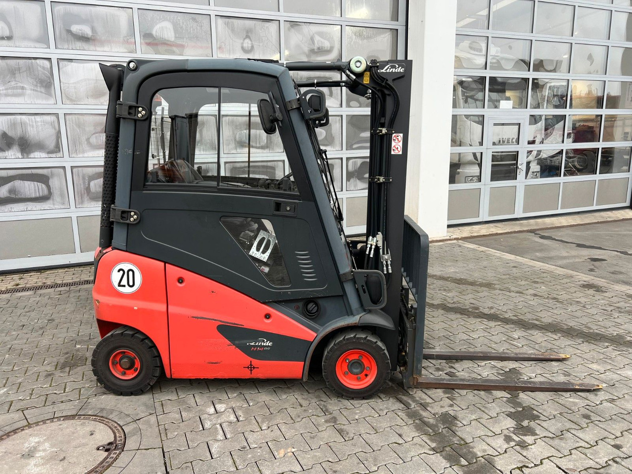 Linde H14D-01 / Triplex: 4.60m! / SS / nur 1.672h! - Дизельний навантажувач: фото 2 Linde H14D-01 / Triplex: 4.60m! / SS / nur 1.672h! - Дизельний навантажувач: фото 2