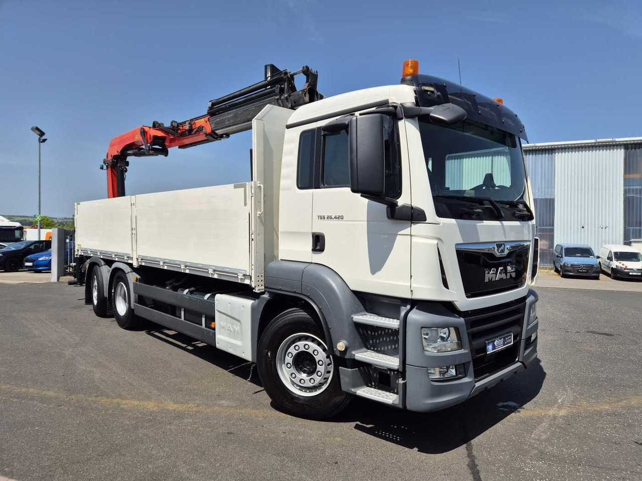 MAN TGS 26.420 6x2-4 LL Palfinger PK 22002-EH B Funk - Бортова вантажівка/ Платформа: фото 3 MAN TGS 26.420 6x2-4 LL Palfinger PK 22002-EH B Funk - Бортова вантажівка/ Платформа: фото 3
