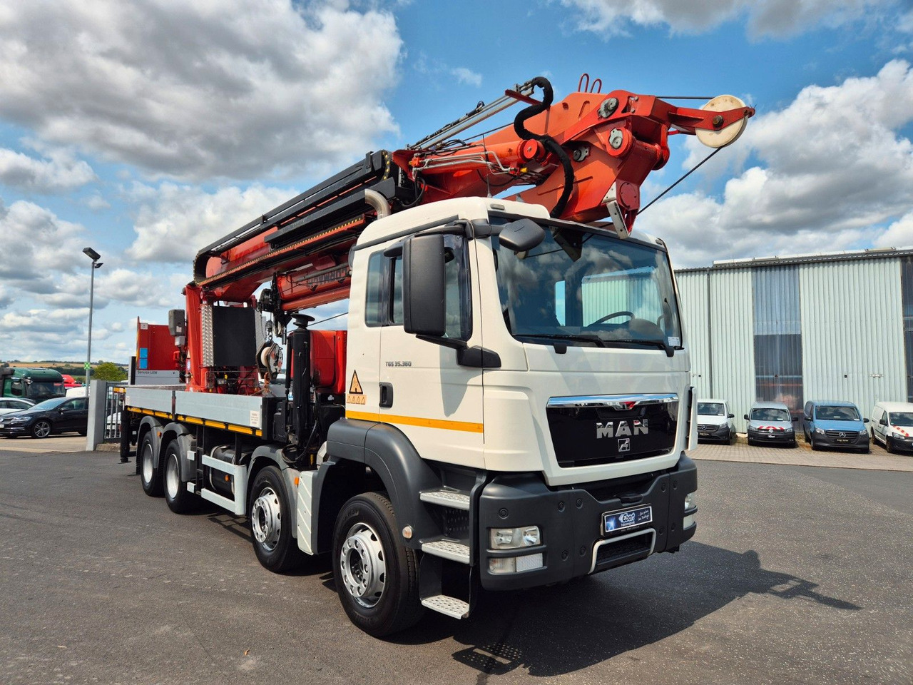 MAN TGS 35.360 8x4 BB Gormach 91000 TECH Funk - Вантажівка з маніпулятором: фото 3 MAN TGS 35.360 8x4 BB Gormach 91000 TECH Funk - Вантажівка з маніпулятором: фото 3
