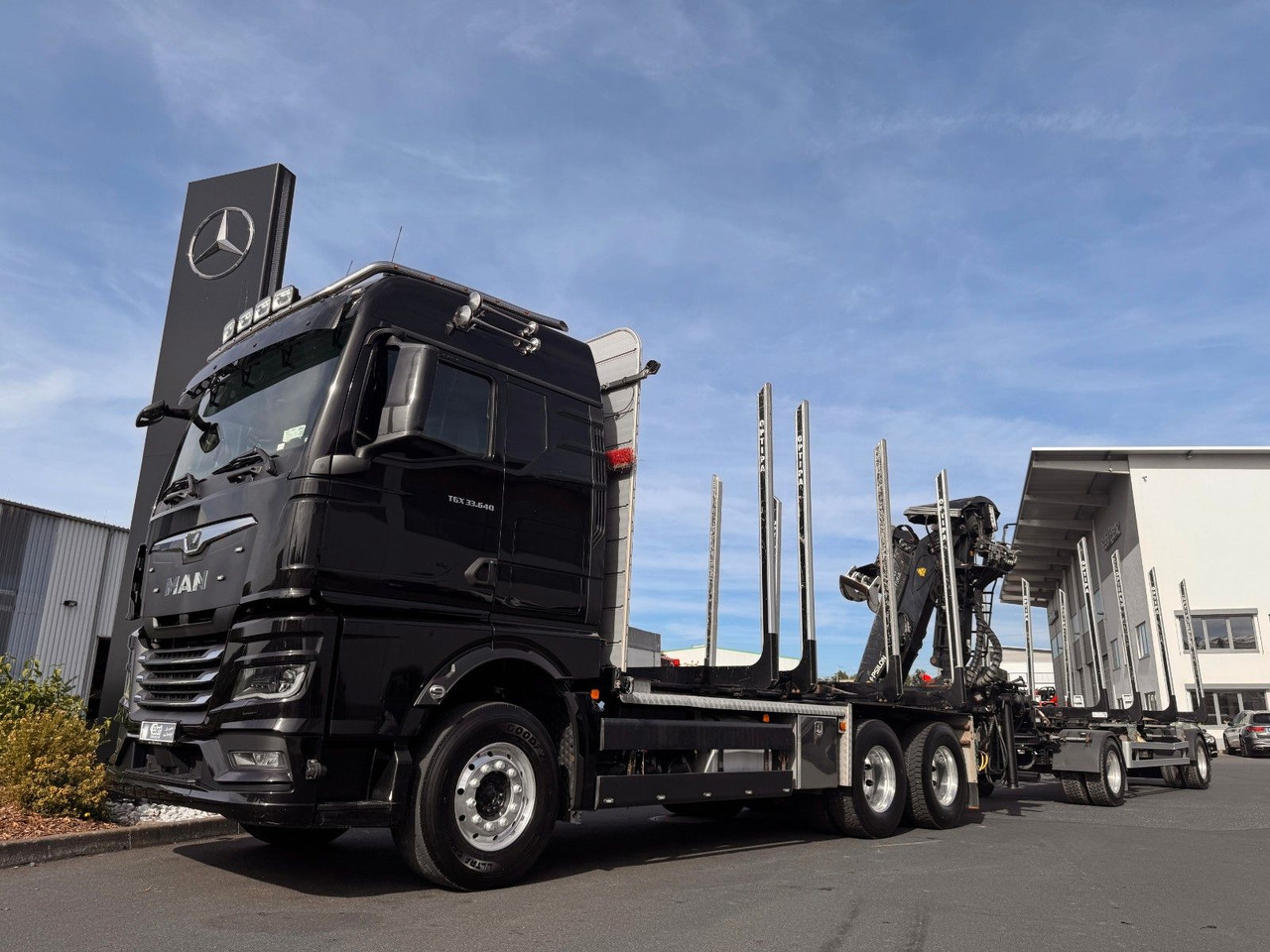 MAN TGX 33.640 6x4 BL Palfinger Q150Z96 - Лісовоз, Вантажівка з маніпулятором: фото 1 MAN TGX 33.640 6x4 BL Palfinger Q150Z96 - Лісовоз, Вантажівка з маніпулятором: фото 1