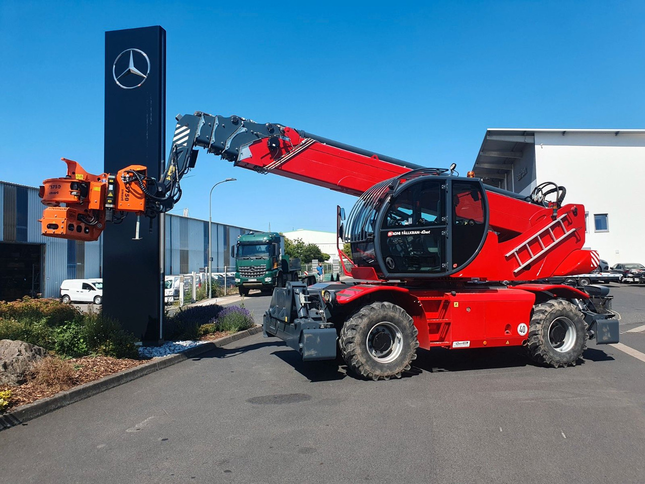 Magni RTH 6.30 SH / Fällkran / nur 1.340h / 2021 - Колісний навантажувач: фото 2 Magni RTH 6.30 SH / Fällkran / nur 1.340h / 2021 - Колісний навантажувач: фото 2