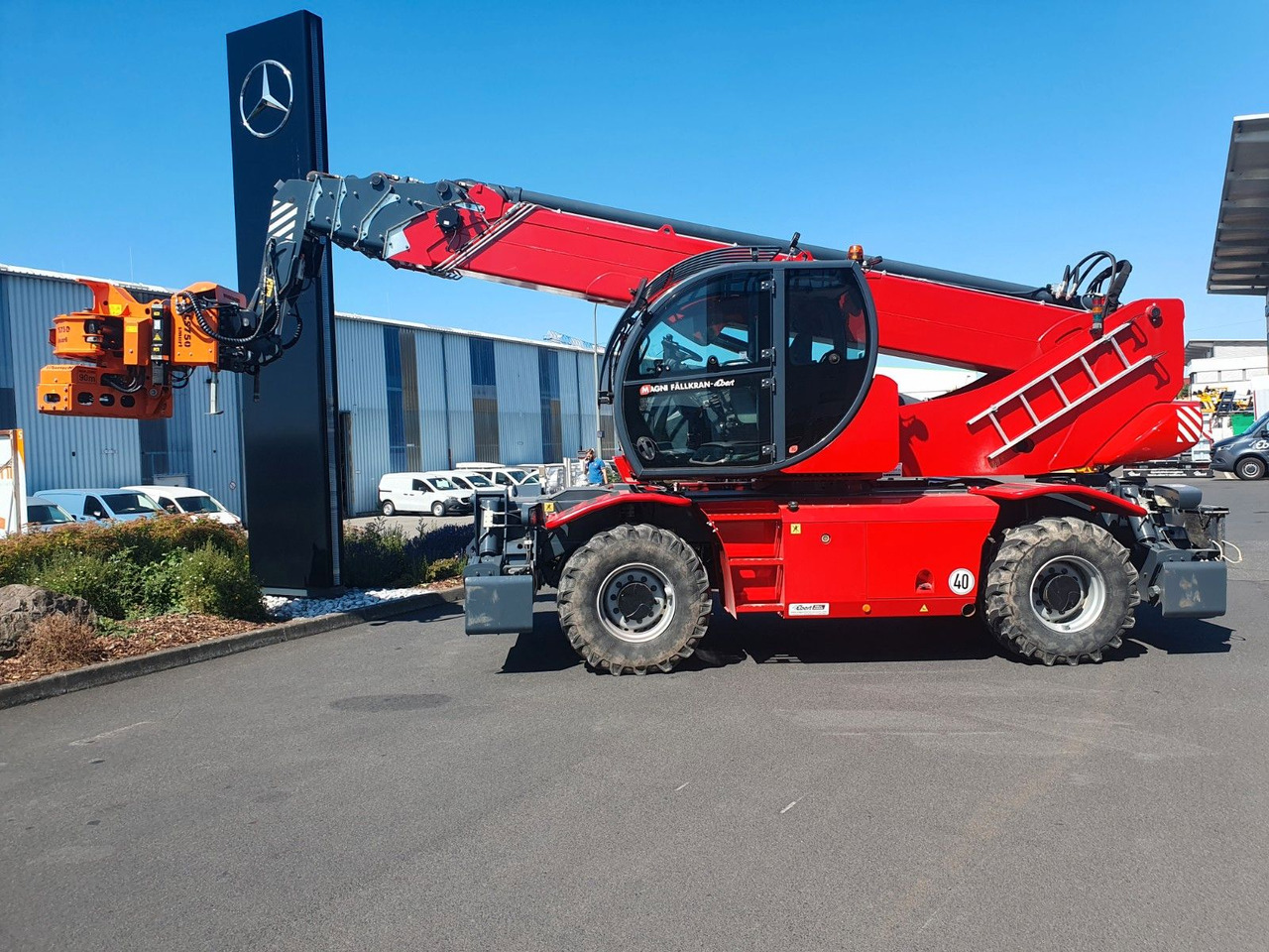 Magni RTH 6.30 SH / Fällkran / nur 1.340h / 2021 - Навантажувач телескопічний: фото 3 Magni RTH 6.30 SH / Fällkran / nur 1.340h / 2021 - Навантажувач телескопічний: фото 3
