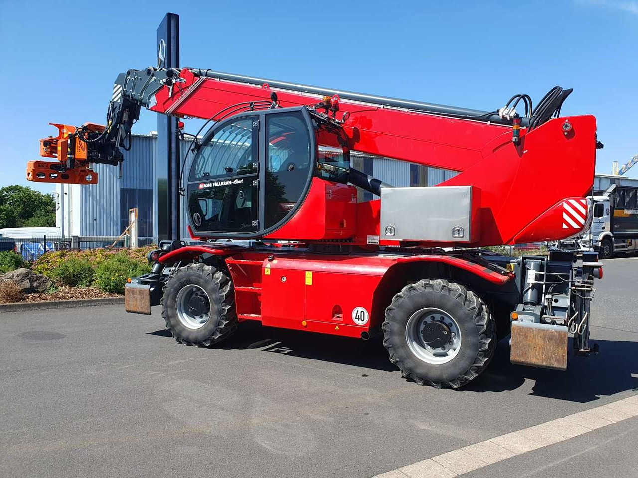 Magni RTH 6.30 SH / Fällkran / nur 559h / 2022 - Навантажувач телескопічний: фото 3 Magni RTH 6.30 SH / Fällkran / nur 559h / 2022 - Навантажувач телескопічний: фото 3