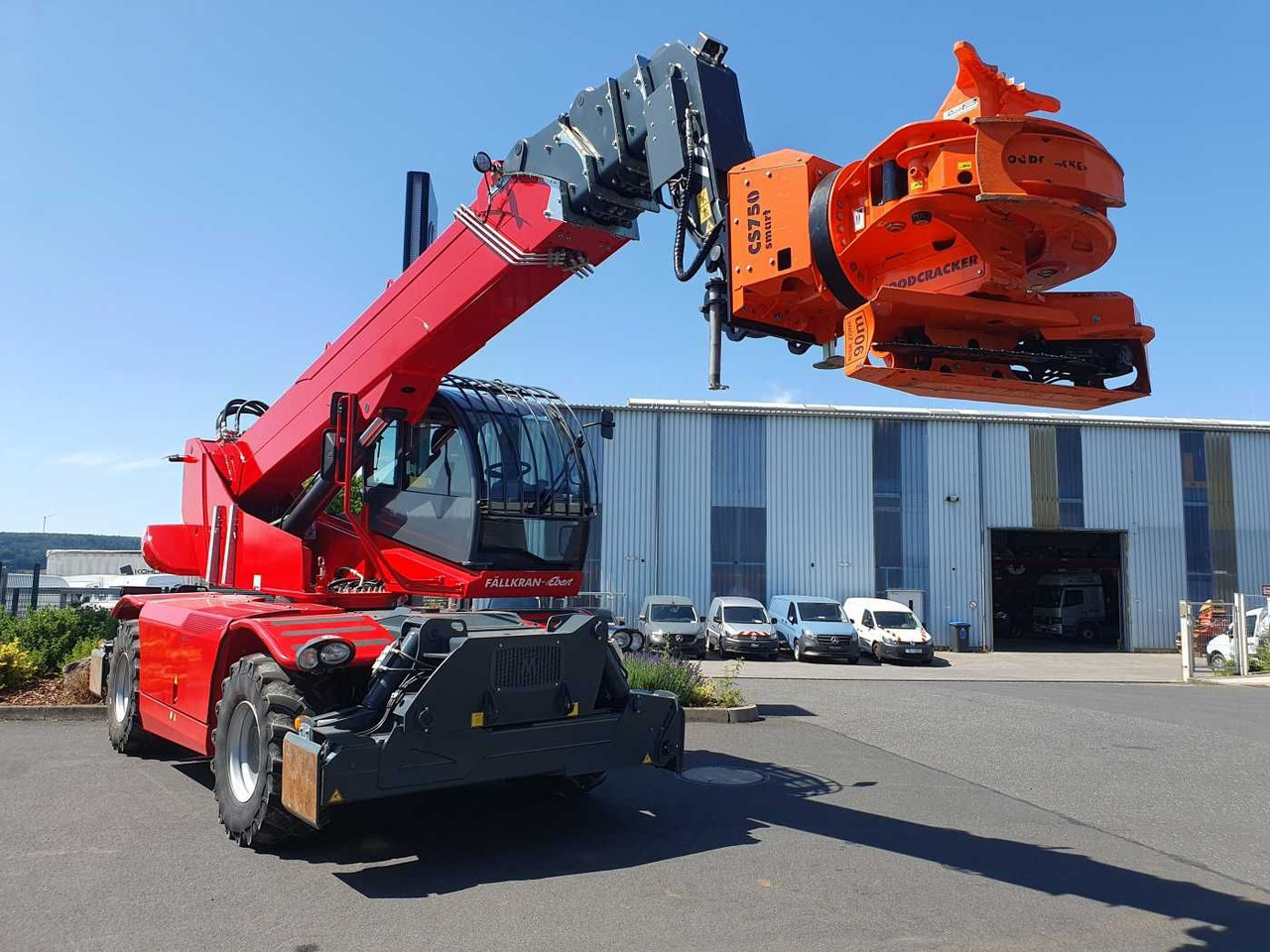 Навантажувач телескопічний Magni RTH 6.30 SH / Fällkran / nur 559h / 2022: фото 8