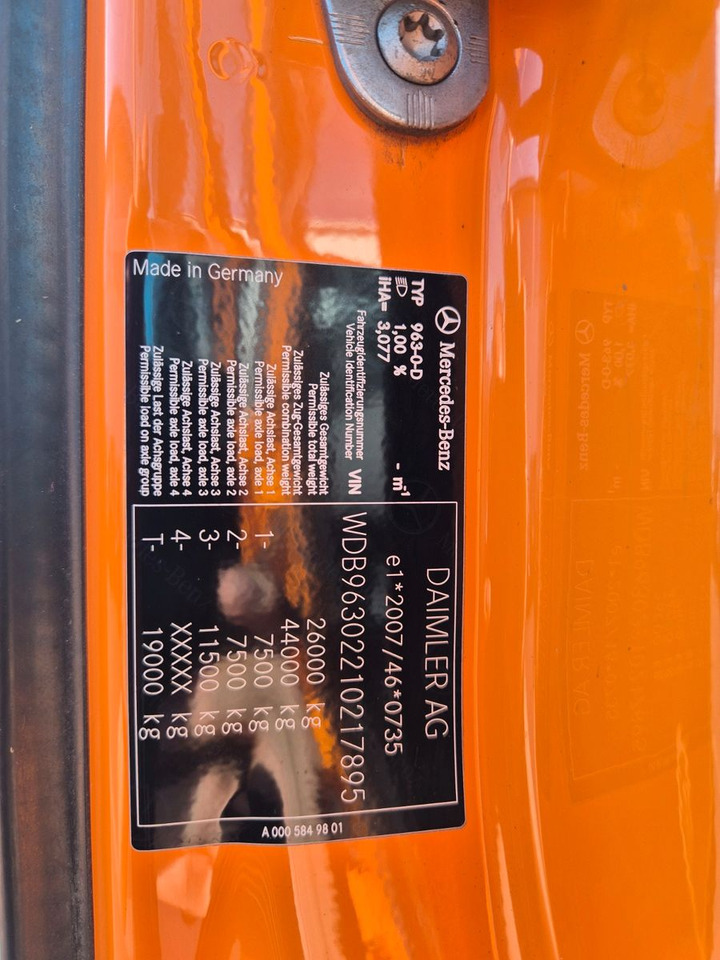 Сміттєвози Mercedes-Benz Actros 2533 L Faun Variopress II524 V19 Zoeller: фото 29