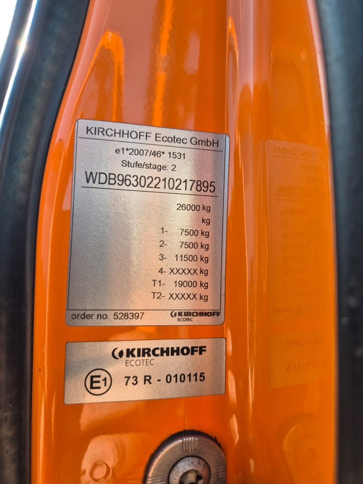 Сміттєвози Mercedes-Benz Actros 2533 L Faun Variopress II524 V19 Zoeller: фото 28