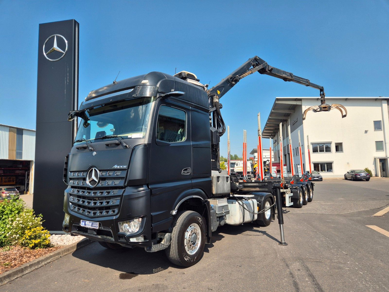Mercedes-Benz Arocs 1853 LS 4x4 HAD Palfinger Q170Z96+Doll H3L - Вантажівка з маніпулятором: фото 1 Mercedes-Benz Arocs 1853 LS 4x4 HAD Palfinger Q170Z96+Doll H3L - Вантажівка з маніпулятором: фото 1
