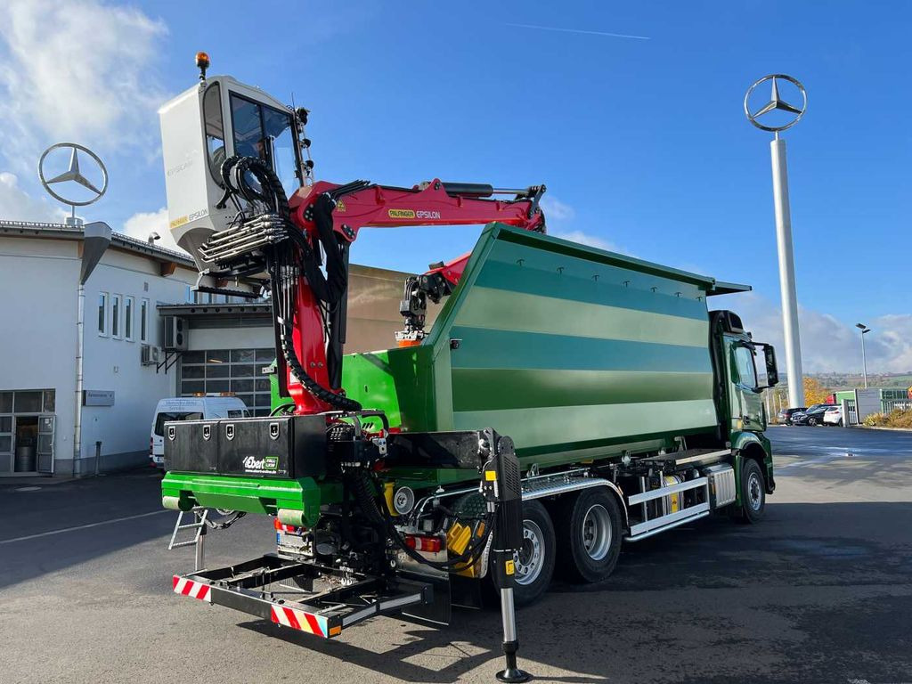 Mercedes-Benz Arocs 2751 6x2 HAD / Abroller EBERT Fällbox Q150 - Гаковий мультиліфт вантажівка: фото 5 Mercedes-Benz Arocs 2751 6x2 HAD / Abroller EBERT Fällbox Q150 - Гаковий мультиліфт вантажівка: фото 5