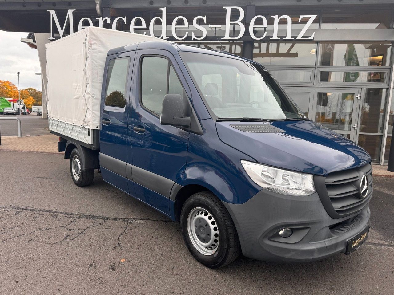 Mercedes-Benz Sprinter 215 CDI DoKa 9G Klima AHK SHZ - Тентований фургон, Вантажопасажирський фургон: фото 1 Mercedes-Benz Sprinter 215 CDI DoKa 9G Klima AHK SHZ - Тентований фургон, Вантажопасажирський фургон: фото 1