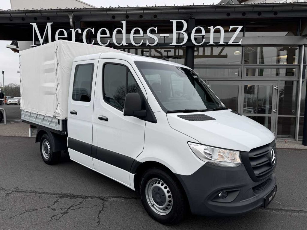 Mercedes-Benz Sprinter 215 CDI DoKa 9G Klima AHK Tempomat SHZ - Легка бортова вантажівка: фото 1 Mercedes-Benz Sprinter 215 CDI DoKa 9G Klima AHK Tempomat SHZ - Легка бортова вантажівка: фото 1