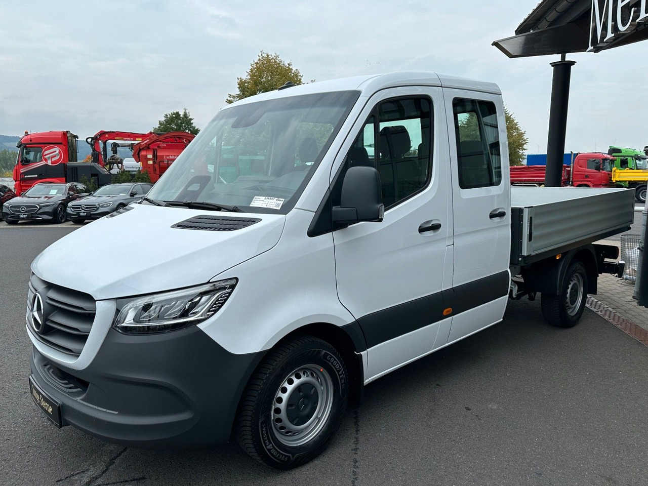 Mercedes-Benz Sprinter 317 CDI 3665 9G DoKa AHK Klima - Тентований фургон, Вантажопасажирський фургон: фото 3 Mercedes-Benz Sprinter 317 CDI 3665 9G DoKa AHK Klima - Тентований фургон, Вантажопасажирський фургон: фото 3