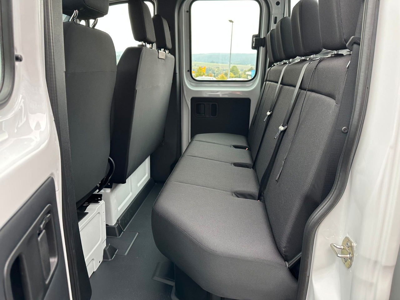 Тентований фургон, Вантажопасажирський фургон Mercedes-Benz Sprinter 317 CDI 3665 9G DoKa AHK Klima: фото 11