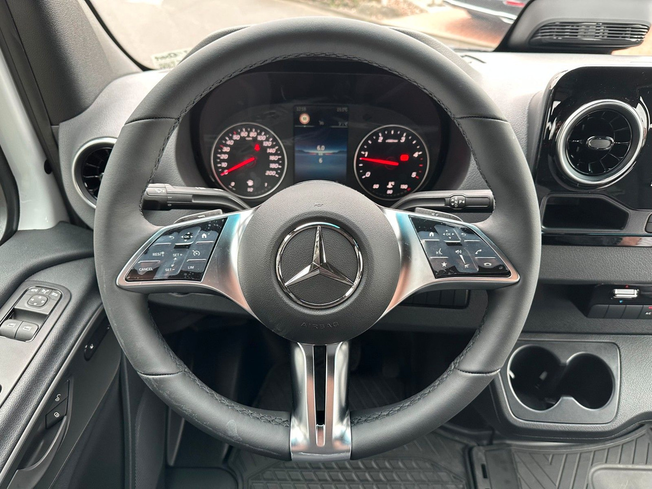 Тентований фургон, Вантажопасажирський фургон Mercedes-Benz Sprinter 317 CDI 3665 9G DoKa AHK Klima: фото 13