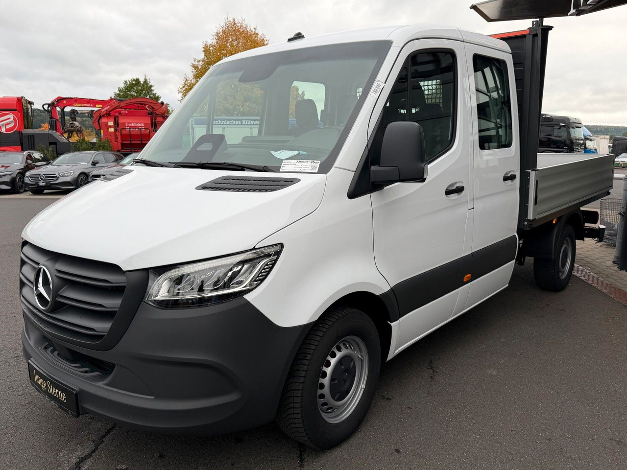 Mercedes-Benz Sprinter 319 CDI 3665 DoKa AHK Klima LED - Тентований фургон, Вантажопасажирський фургон: фото 3 Mercedes-Benz Sprinter 319 CDI 3665 DoKa AHK Klima LED - Тентований фургон, Вантажопасажирський фургон: фото 3