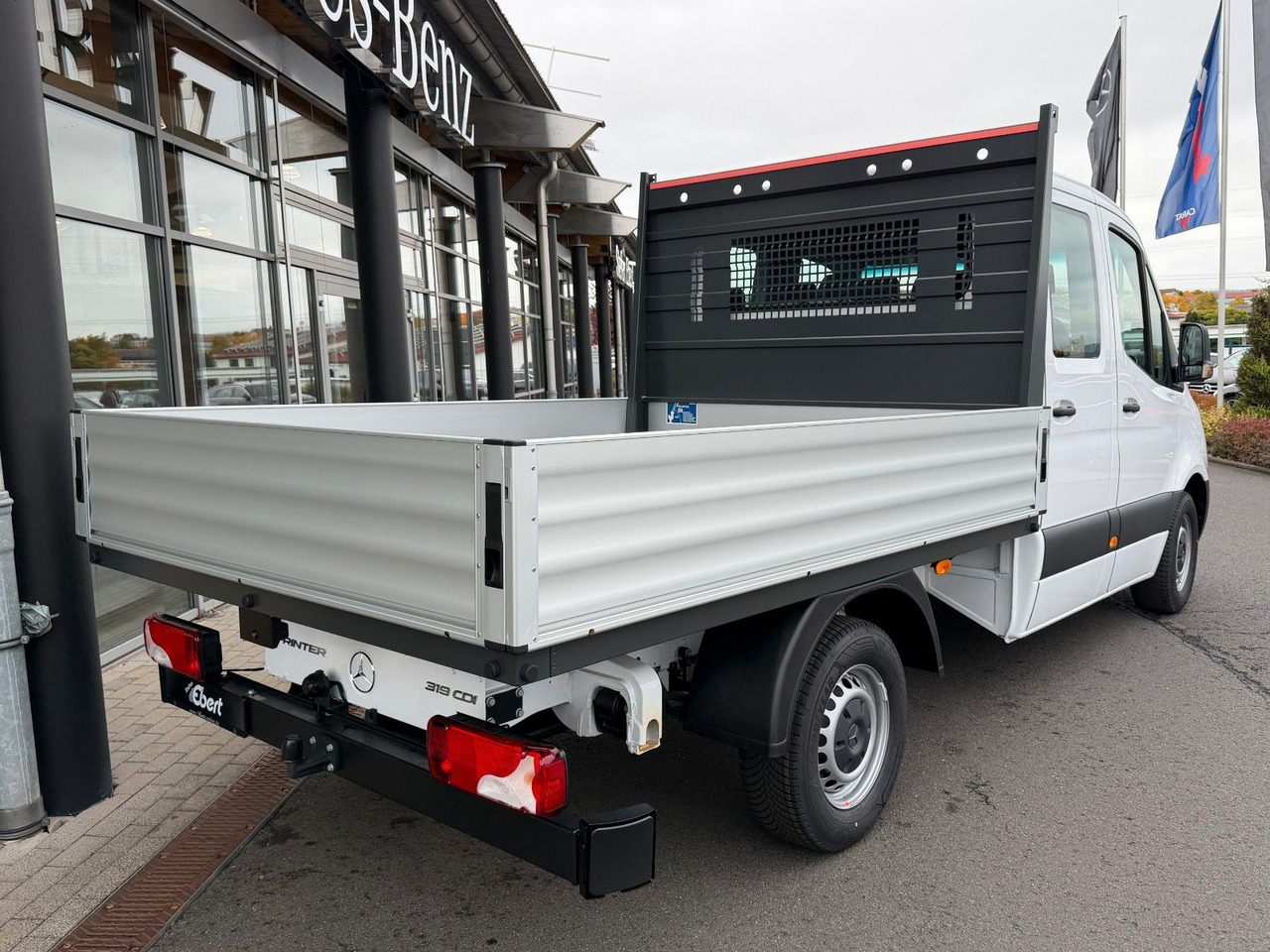 Mercedes-Benz Sprinter 319 CDI 3665 DoKa AHK Klima LED - Тентований фургон, Вантажопасажирський фургон: фото 4 Mercedes-Benz Sprinter 319 CDI 3665 DoKa AHK Klima LED - Тентований фургон, Вантажопасажирський фургон: фото 4