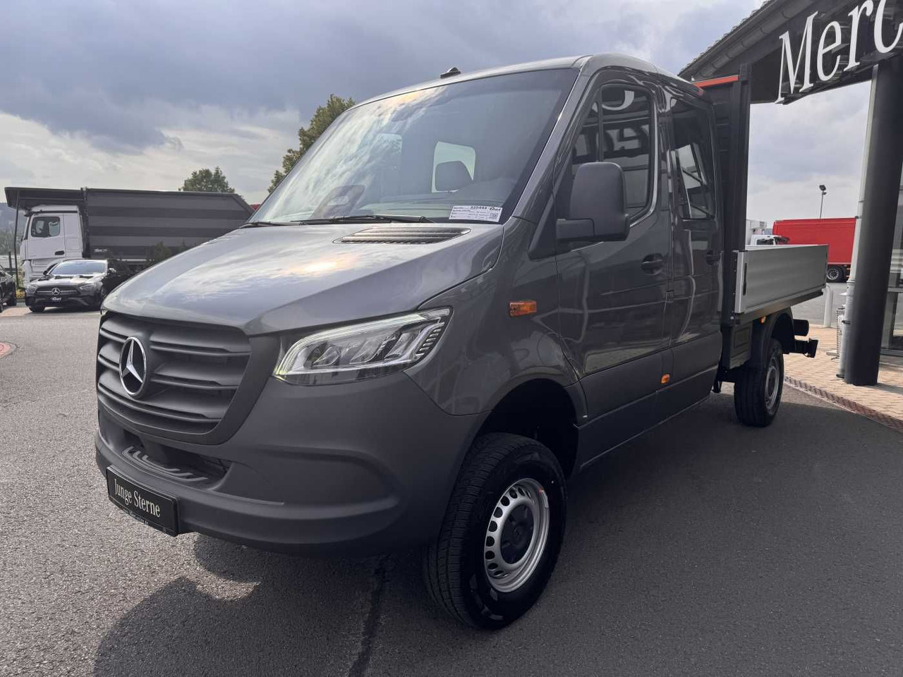 Mercedes-Benz Sprinter 319 CDI 4x4 DoKa AHK3,5 Klima Kamera - Тентований фургон, Вантажопасажирський фургон: фото 3 Mercedes-Benz Sprinter 319 CDI 4x4 DoKa AHK3,5 Klima Kamera - Тентований фургон, Вантажопасажирський фургон: фото 3