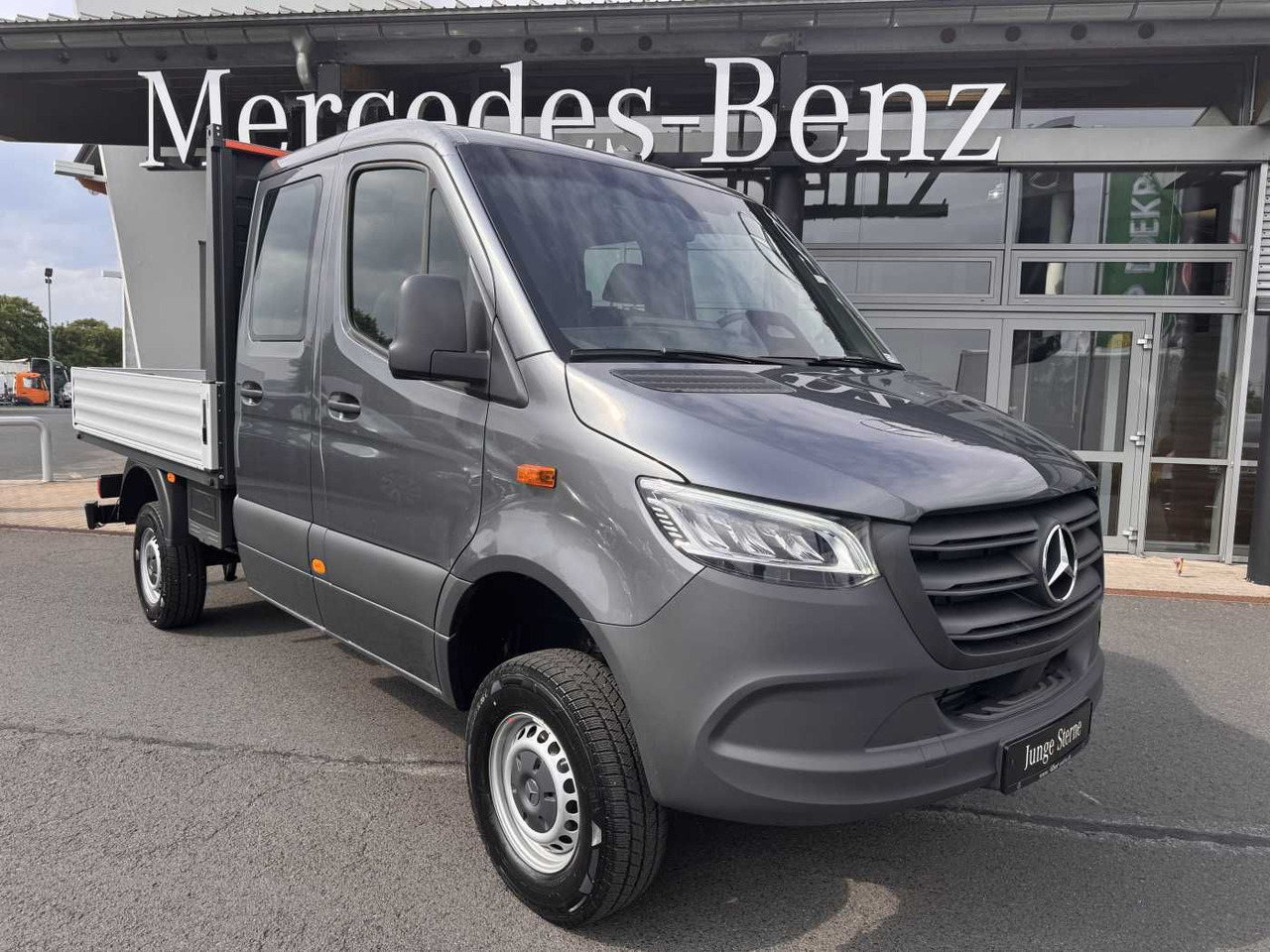 Mercedes-Benz Sprinter 319 CDI 4x4 DoKa AHK3,5 Klima Kamera - Тентований фургон, Вантажопасажирський фургон: фото 1 Mercedes-Benz Sprinter 319 CDI 4x4 DoKa AHK3,5 Klima Kamera - Тентований фургон, Вантажопасажирський фургон: фото 1