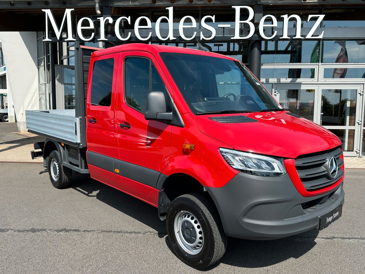Mercedes-Benz Sprinter 319 CDI 4x4 DoKa Klima AHK3,5to - Легка бортова вантажівка, Вантажопасажирський фургон: фото 1 Mercedes-Benz Sprinter 319 CDI 4x4 DoKa Klima AHK3,5to - Легка бортова вантажівка, Вантажопасажирський фургон: фото 1