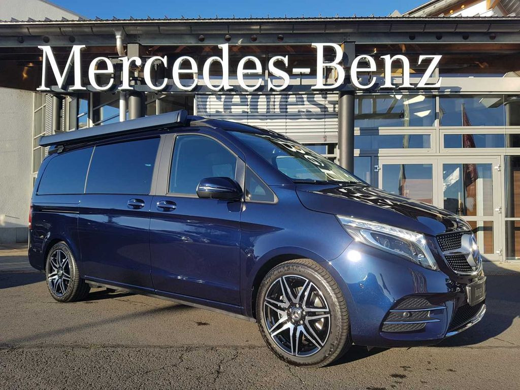 Mercedes-Benz V 300 d Marco Polo AMG Markise AHK2,5 360° MBUX - Мікроавтобус, Пасажирський фургон: фото 1 Mercedes-Benz V 300 d Marco Polo AMG Markise AHK2,5 360° MBUX - Мікроавтобус, Пасажирський фургон: фото 1
