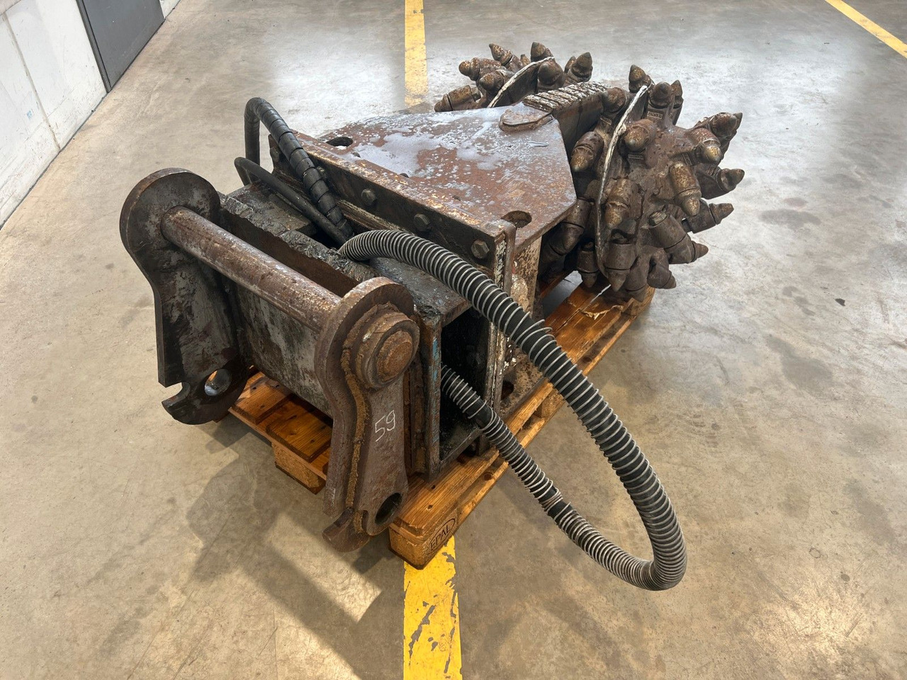 SIMEX TF 800 Felsfräse / Fräse / SW48 / 2007 - Навісне обладнання в категорії Екскаватори: фото 5 SIMEX TF 800 Felsfräse / Fräse / SW48 / 2007 - Навісне обладнання в категорії Екскаватори: фото 5