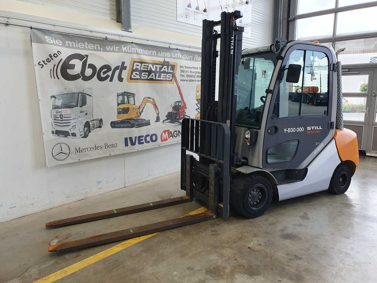 Still RX70-35 / Duplex: 3.40m / nur 1.328h! / SS - Дизельний навантажувач: фото 5 Still RX70-35 / Duplex: 3.40m / nur 1.328h! / SS - Дизельний навантажувач: фото 5