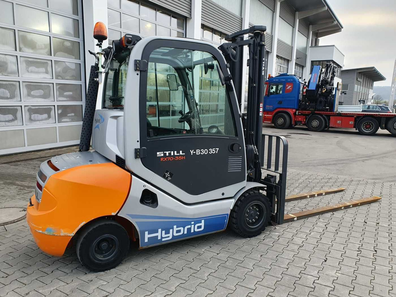 Still RX70-35 / Duplex: 3.50m / nur 2.470h! / SS - Дизельний навантажувач: фото 4 Still RX70-35 / Duplex: 3.50m / nur 2.470h! / SS - Дизельний навантажувач: фото 4