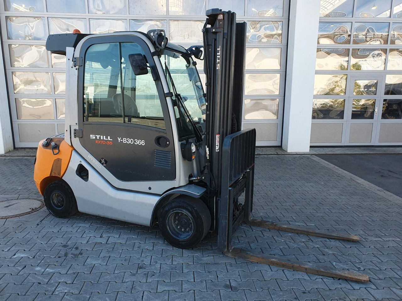Still RX70-35 / Triplex: 4.80m / nur 2.876h! / Klima - Дизельний навантажувач: фото 2 Still RX70-35 / Triplex: 4.80m / nur 2.876h! / Klima - Дизельний навантажувач: фото 2