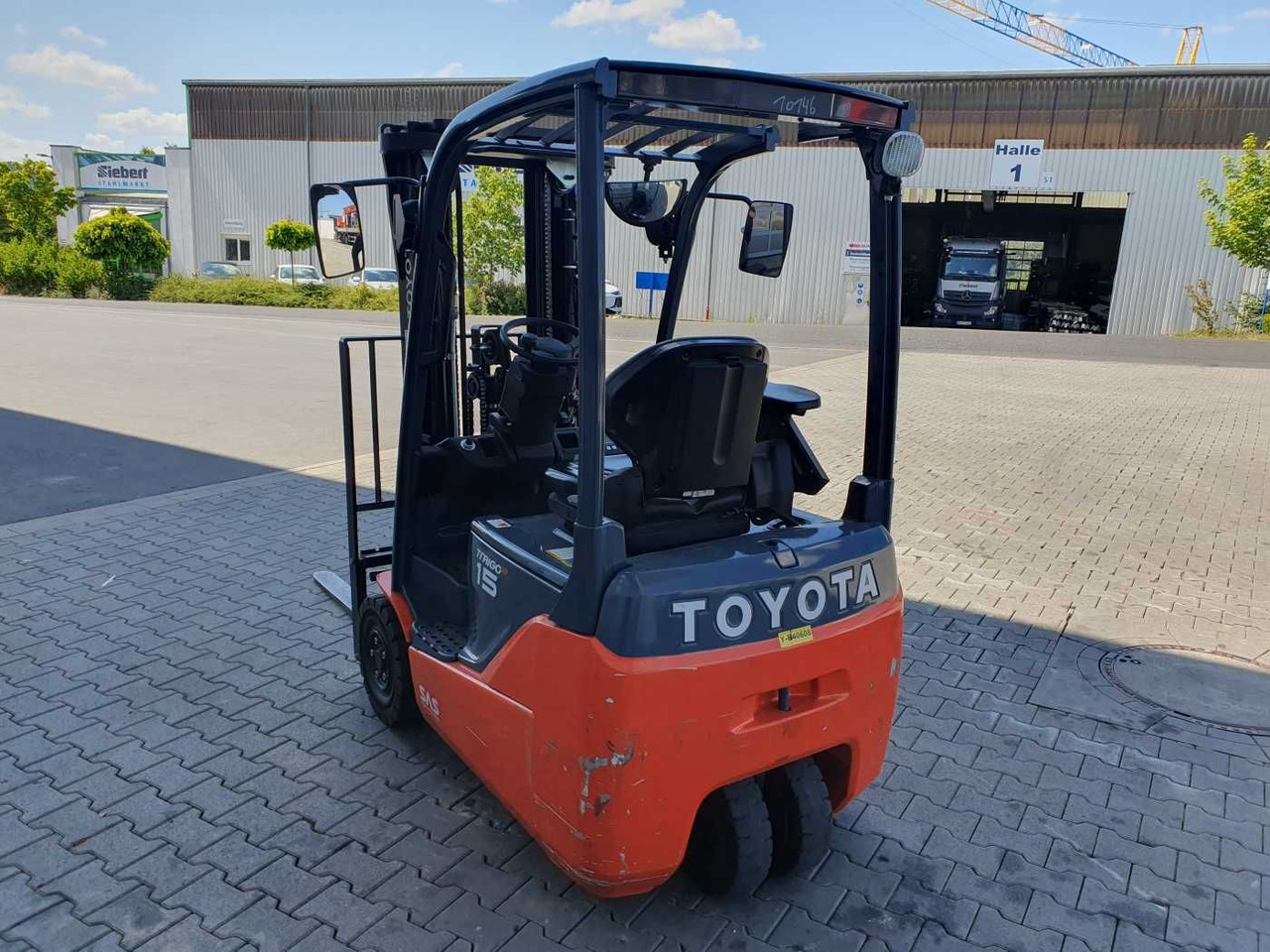 Toyota 8FBET15 / Triplex: 4.30m / nur 1.842h! / SS - Електронавантажувач: фото 5 Toyota 8FBET15 / Triplex: 4.30m / nur 1.842h! / SS - Електронавантажувач: фото 5
