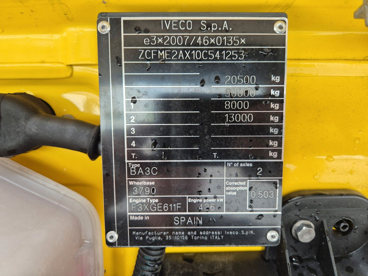 Тягач Iveco X-Way AS440X58T/FP ON 4x2 Hydraulik Mirror-Cams: фото 30 Тягач Iveco X-Way AS440X58T/FP ON 4x2 Hydraulik Mirror-Cams: фото 30