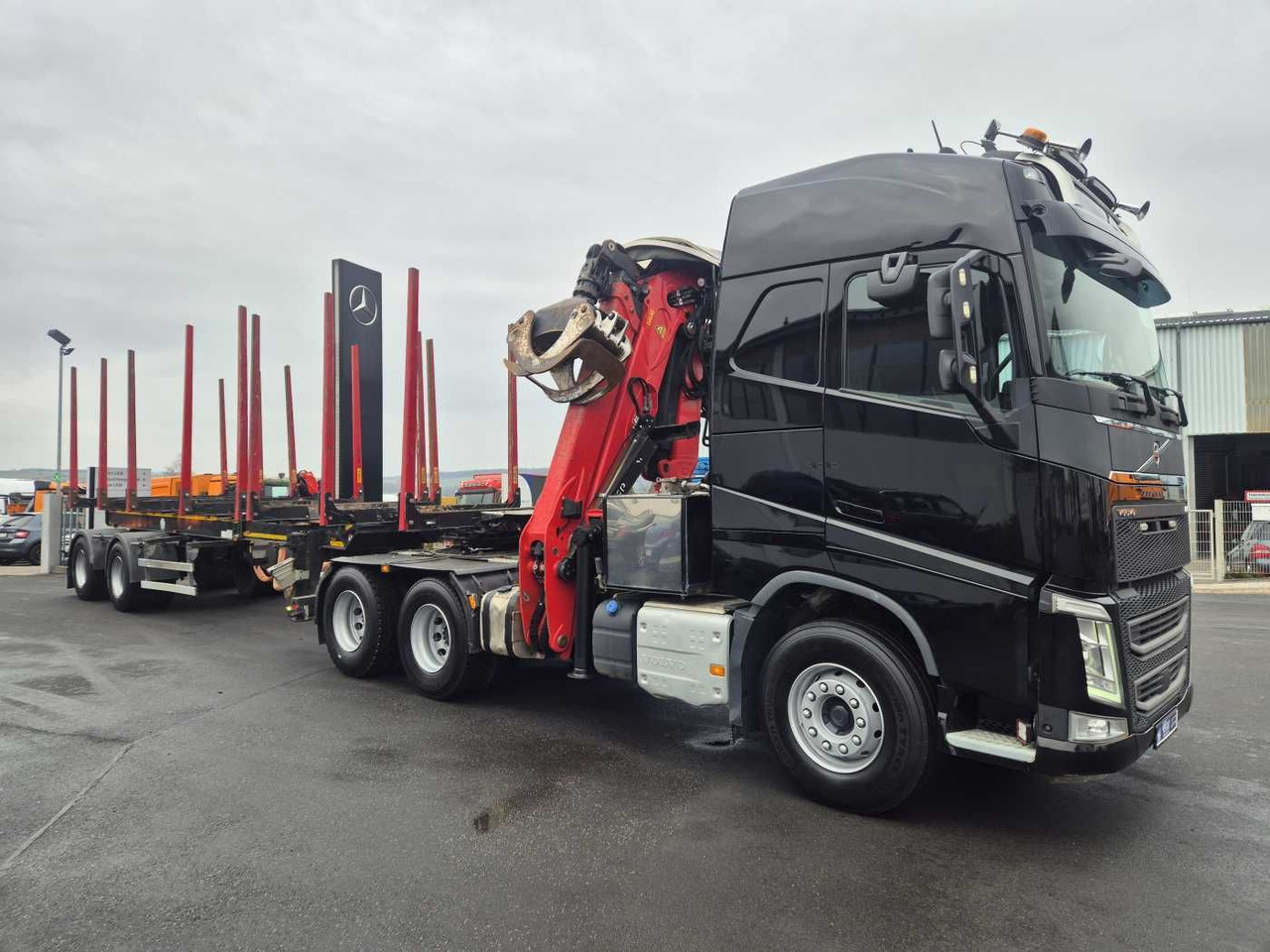 Volvo FH 540 6x4 Palfinger S260Z96 Doll Teleskop-Langh - Лісовоз: фото 3 Volvo FH 540 6x4 Palfinger S260Z96 Doll Teleskop-Langh - Лісовоз: фото 3