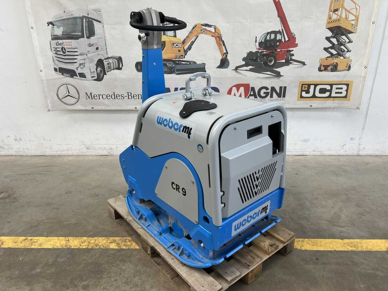 Weber CR 9 Hatz-Diesel / 736kg / E-Start / DEMO - Віброплита: фото 2 Weber CR 9 Hatz-Diesel / 736kg / E-Start / DEMO - Віброплита: фото 2