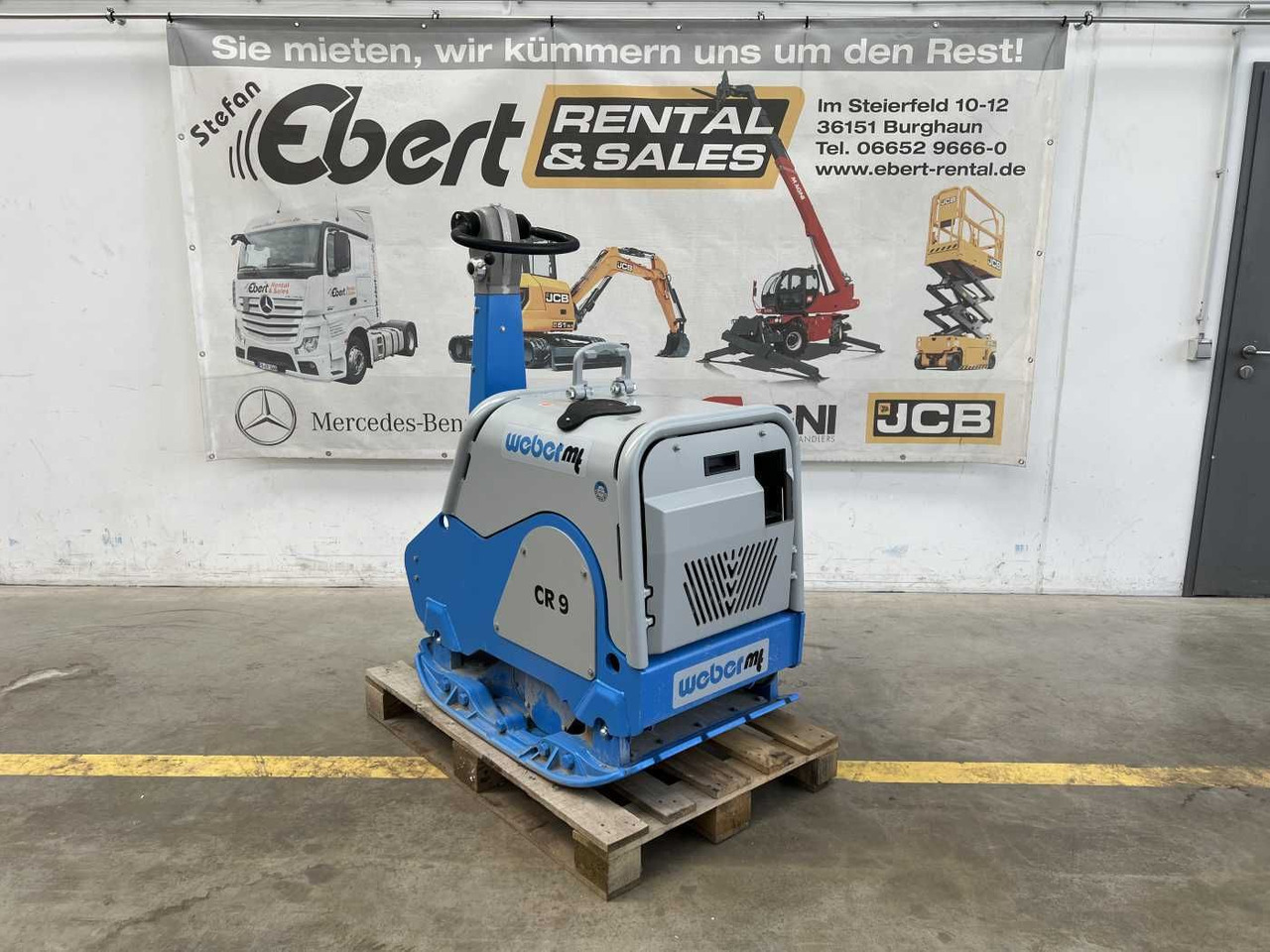 Weber CR 9 MDM Hatz-Diesel / 740kg / DEMO / 2022 - Віброплита: фото 1 Weber CR 9 MDM Hatz-Diesel / 740kg / DEMO / 2022 - Віброплита: фото 1