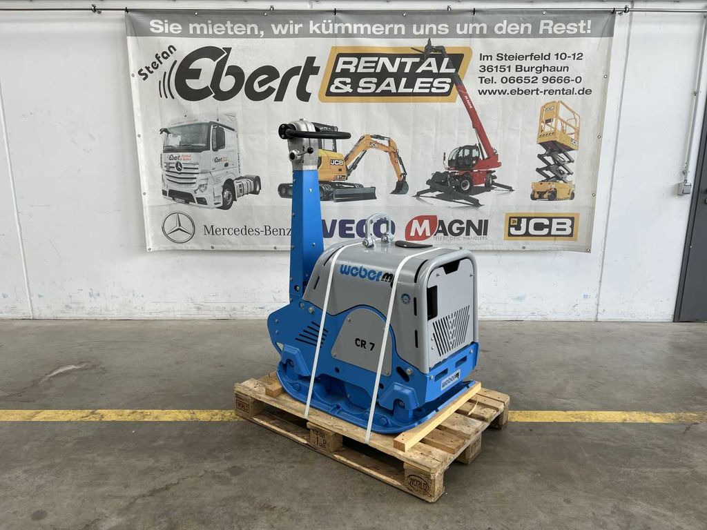 Weber Weber CR 7 Hatz-Diesel / 479kg / E-Start / DEMO - Віброплита: фото 1 Weber Weber CR 7 Hatz-Diesel / 479kg / E-Start / DEMO - Віброплита: фото 1