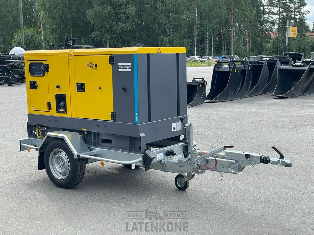 Atlas Copco QAS 30 50 Hz Generaattori StageV vetovarustuksella - Електричний генератор: фото 3 Atlas Copco QAS 30 50 Hz Generaattori StageV vetovarustuksella - Електричний генератор: фото 3