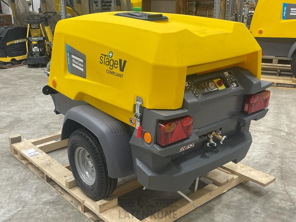 Atlas Copco XAS 38 StV Vaunukompressori UUSI - Повітряний компресор: фото 4 Atlas Copco XAS 38 StV Vaunukompressori UUSI - Повітряний компресор: фото 4