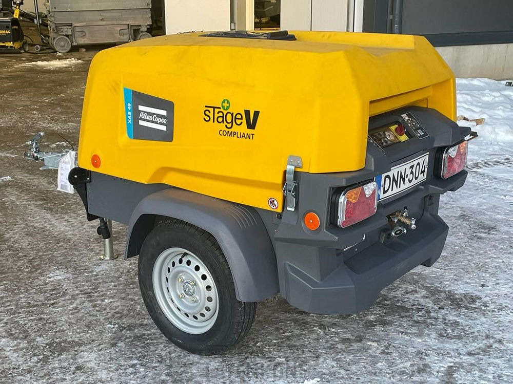 Atlas Copco XAS 48 StV Vaunukompressori UUSI - Повітряний компресор: фото 2 Atlas Copco XAS 48 StV Vaunukompressori UUSI - Повітряний компресор: фото 2