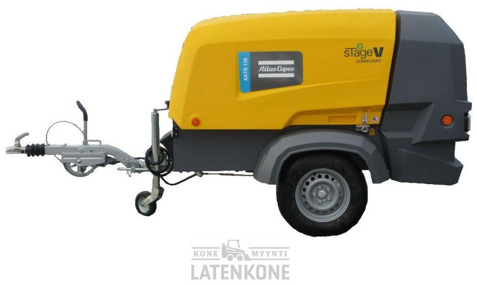 Atlas Copco XATS 138 StV Vaunukompressori UUSI - Повітряний компресор: фото 2 Atlas Copco XATS 138 StV Vaunukompressori UUSI - Повітряний компресор: фото 2